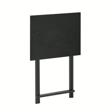 Folding TV Tray Table Portable Rustic Snack Table For Small Spaces Easy To Store No Assembly Required