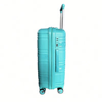 3-Piece Hard Shell Luggage Set With TSA Lock - 20in 24in 28in Spinner Suitcases With 360° Wheels And Silicone Handles