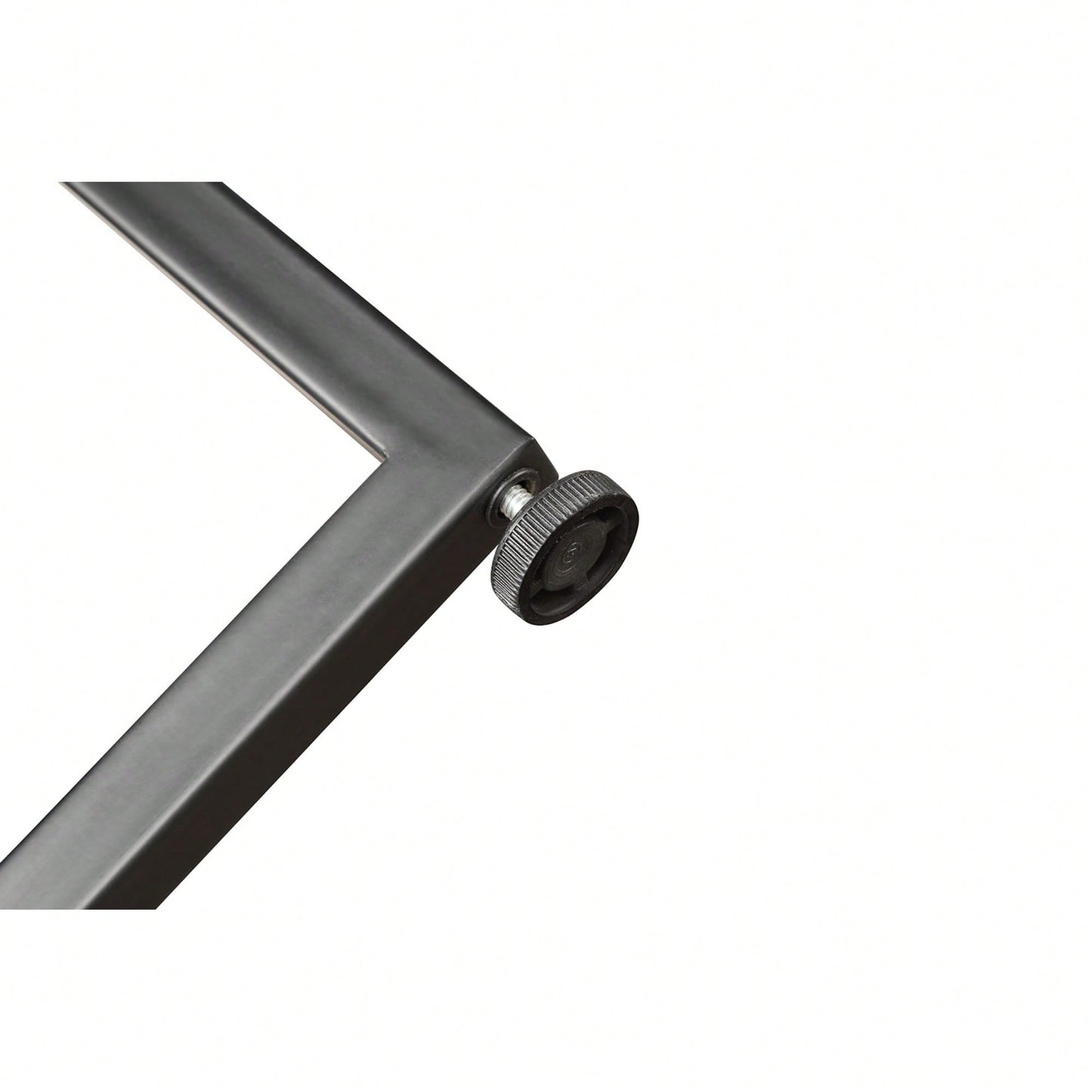 Modern Round Metal And Wood Coffee Table For Living Room With Adjustable Floor Protectors And Easy Clean Surface