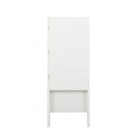 Elegant Bar Cabinet With Wine Racks And Stemware Holder For Home Storage And Display