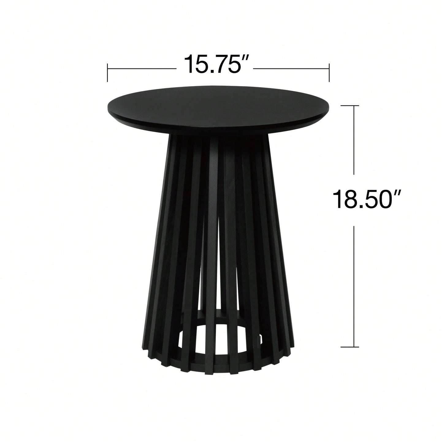 Round Coffee Table Set Of 2 With Grille Design For Living Room Bedroom And Balcony Scratch Resistant Waterproof Pine Wood Base