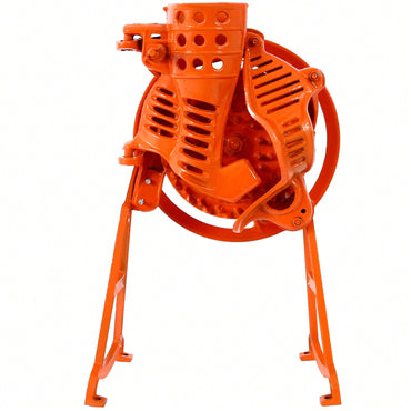 Heavy Duty Manual Corn Sheller with Wooden Handle Cast Iron Thresher Adjustable Size for Efficient Corn and Walnut Shelling
