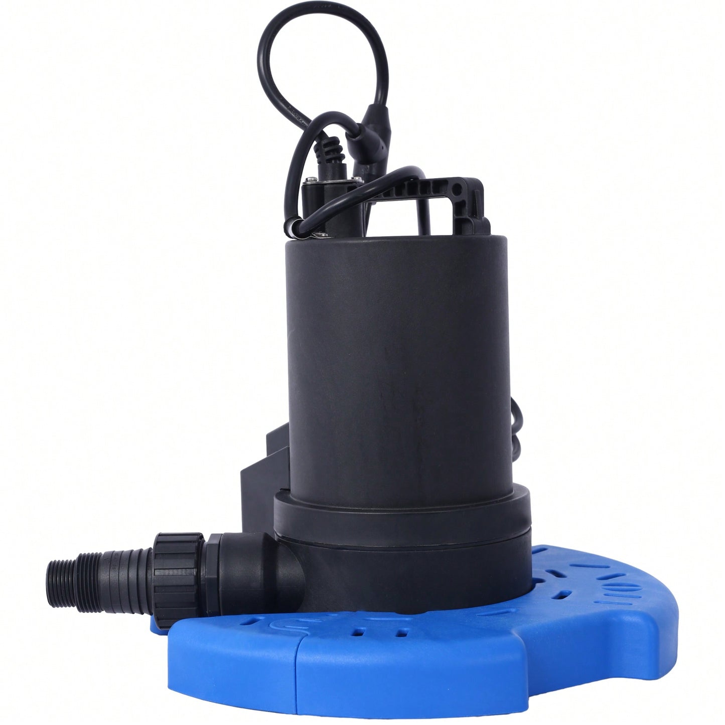 1/4 Automatic Submersible Pool Cover Pump 1850 GPH Water Removal For Pools Hot Tubs Rooftops And More With 3/4 Check Valve Adapter