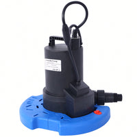 1/4 Automatic Submersible Pool Cover Pump 1850 GPH Water Removal For Pools Hot Tubs Rooftops And More With 3/4 Check Valve Adapter