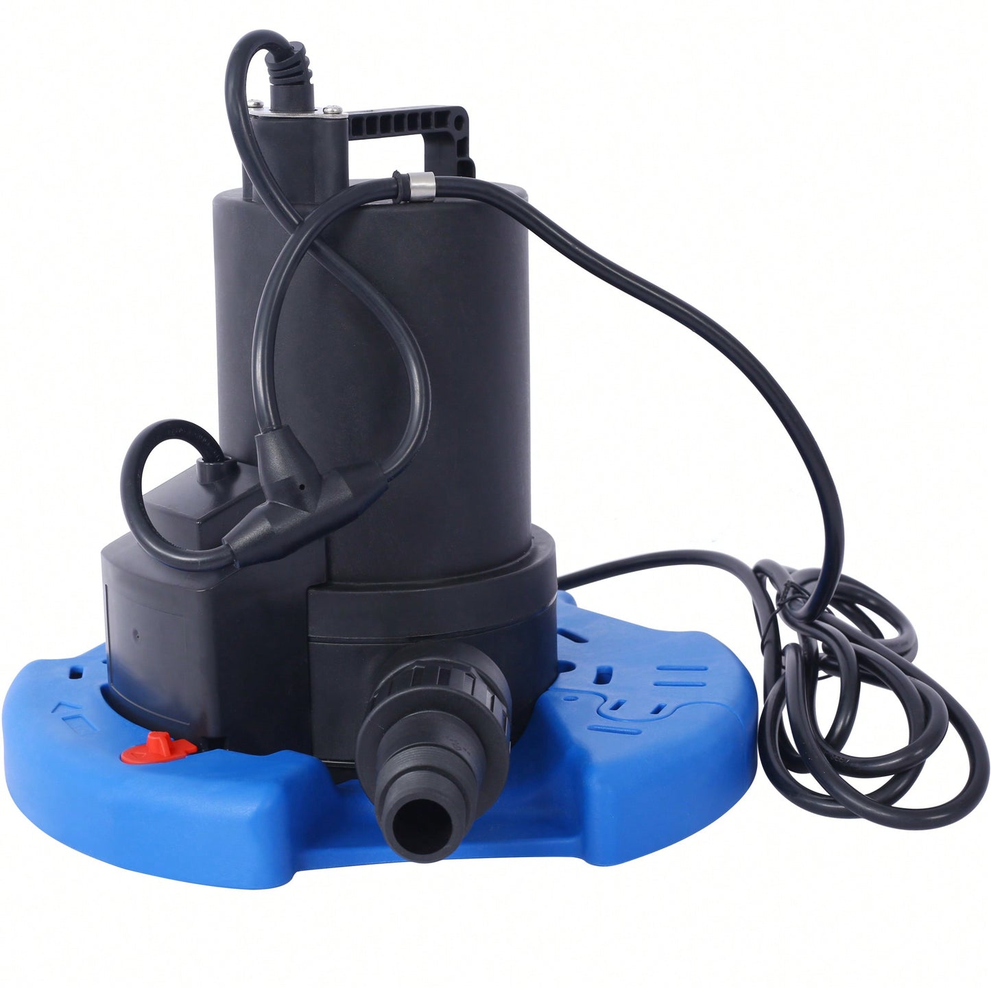 1/4 Automatic Submersible Pool Cover Pump 1850 GPH Water Removal For Pools Hot Tubs Rooftops And More With 3/4 Check Valve Adapter