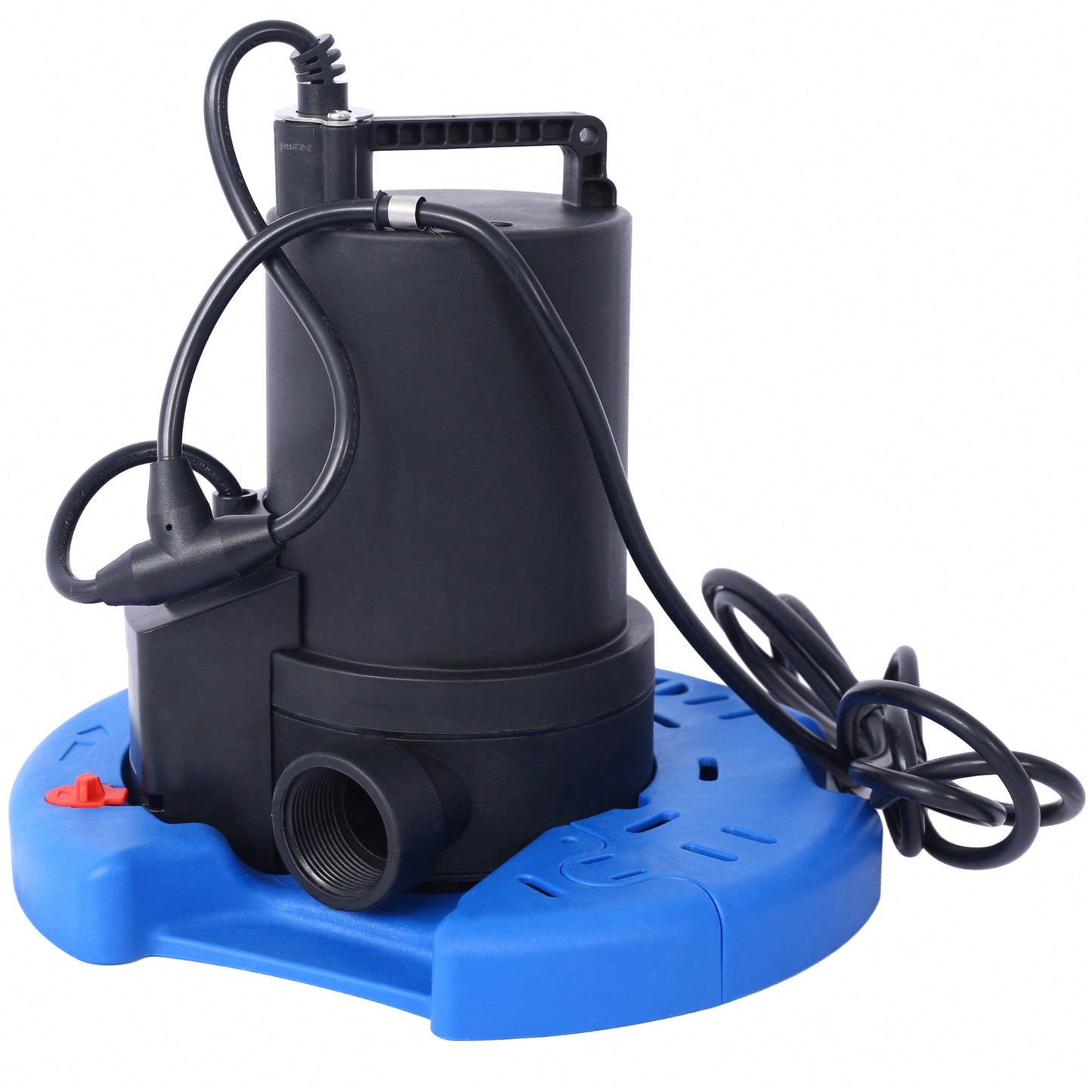 1/4 Automatic Submersible Pool Cover Pump 1850 GPH Water Removal For Pools Hot Tubs Rooftops And More With 3/4 Check Valve Adapter