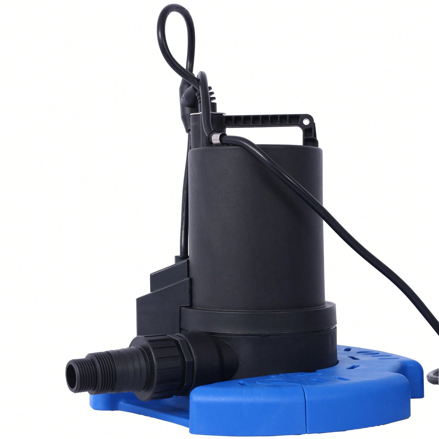 1/4 Automatic Submersible Pool Cover Pump 1850 GPH Water Removal For Pools Hot Tubs Rooftops And More With 3/4 Check Valve Adapter