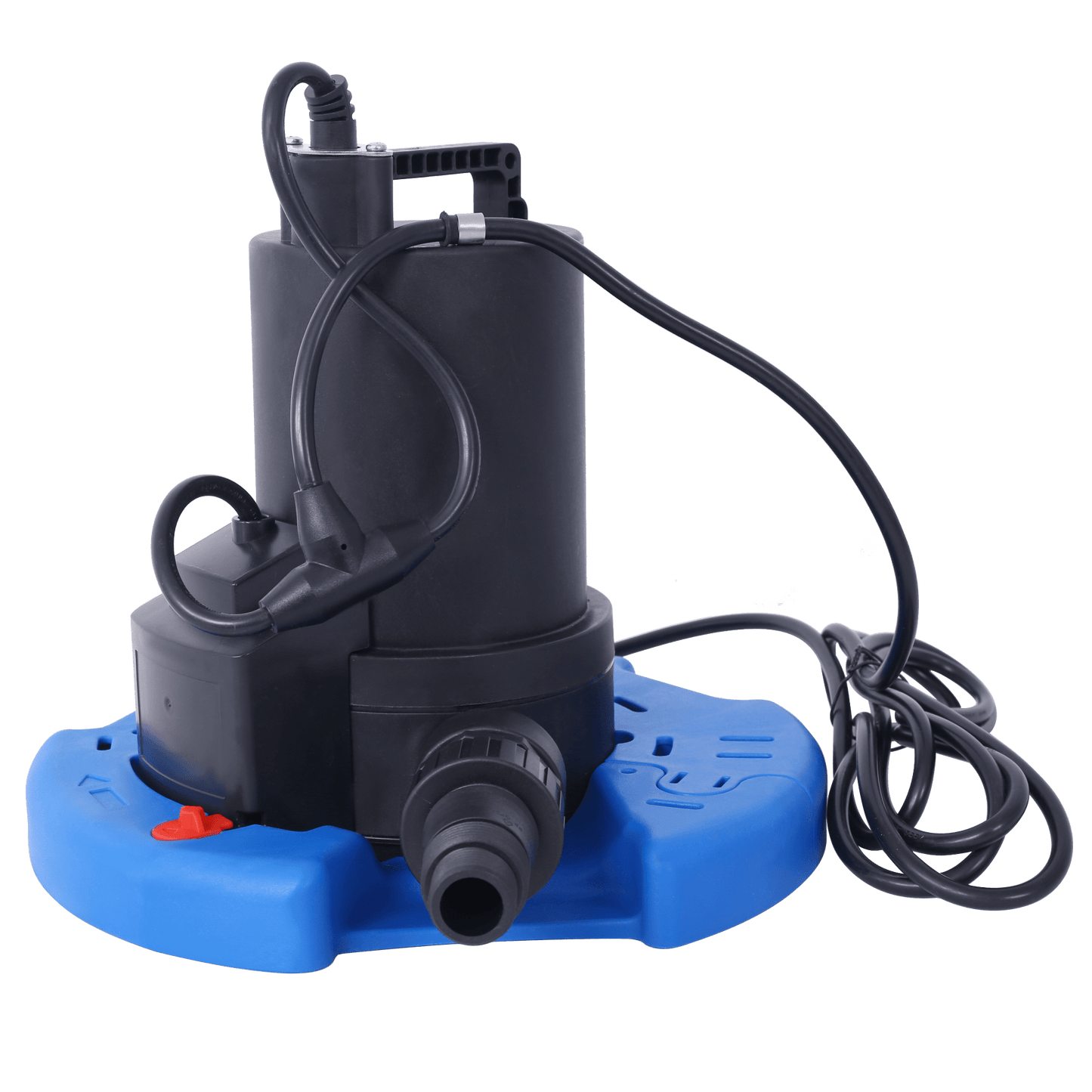 1/4 Automatic Submersible Pool Cover Pump 1850 GPH Water Removal For Pools Hot Tubs Rooftops And More With 3/4 Check Valve Adapter