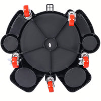 5 Gallon Rolling Bucket Dolly With Swivel Casters For Car Wash Detailing And Easy Maneuvering