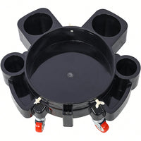 5 Gallon Rolling Bucket Dolly With Swivel Casters For Car Wash Detailing And Easy Maneuvering