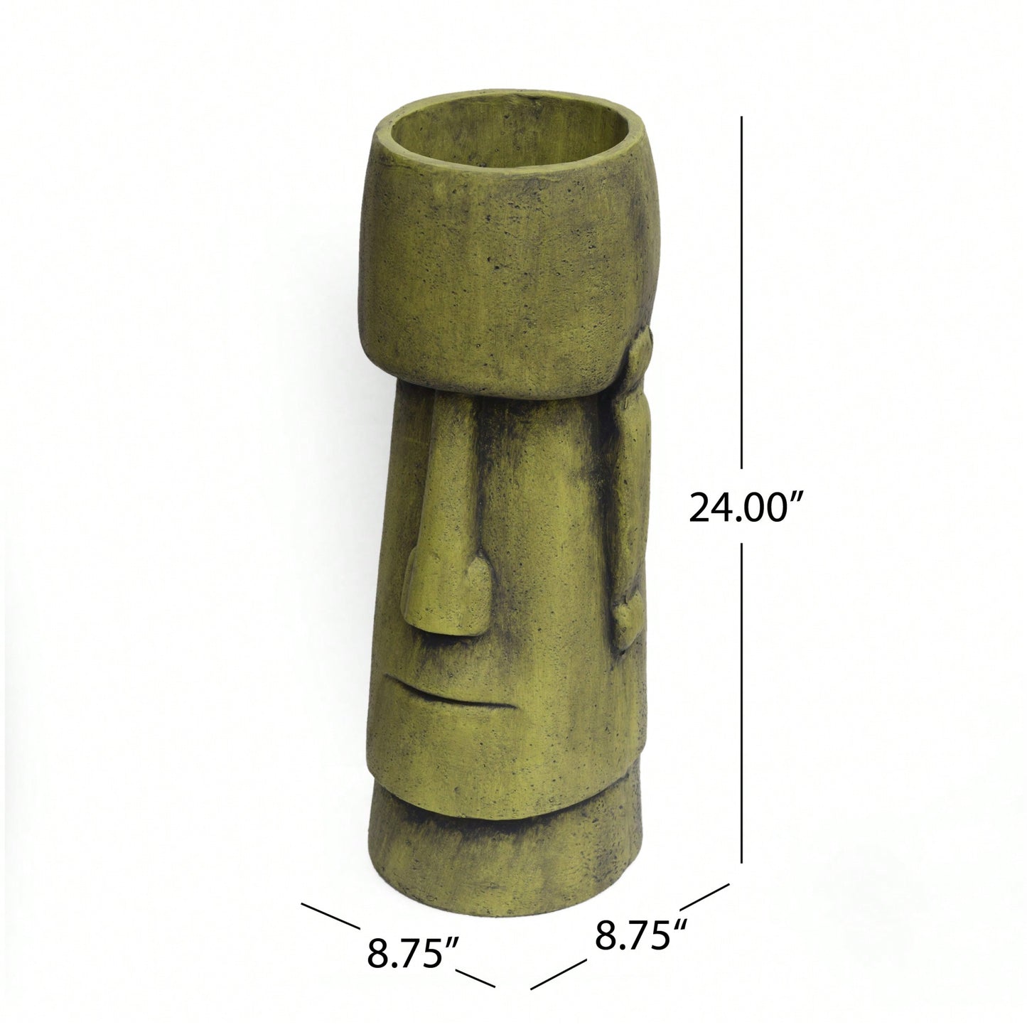 Elegant Outdoor Stone Urn Planter For Lush Greenery And Stylish Decor