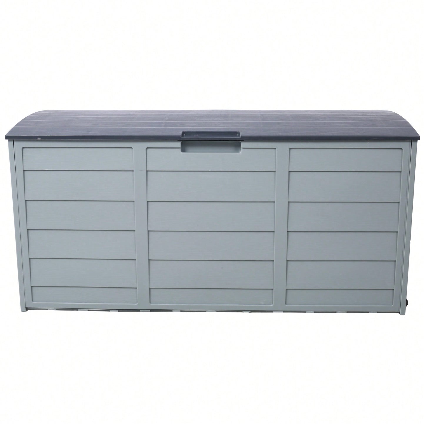 Versatile 75 Gallon Outdoor Storage Deck Box With Wheels For Patio Furniture, Cushions, Garden Tools, And Pool Toys