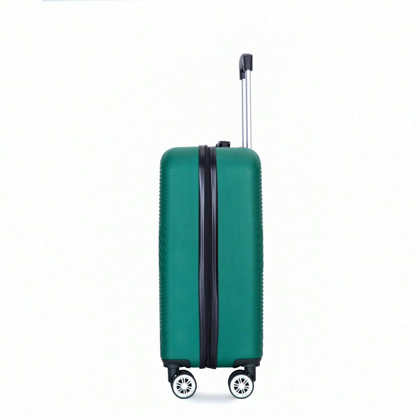 4-Piece Lightweight ABS Luggage Set With Makeup Case And 360° Spinner Wheels