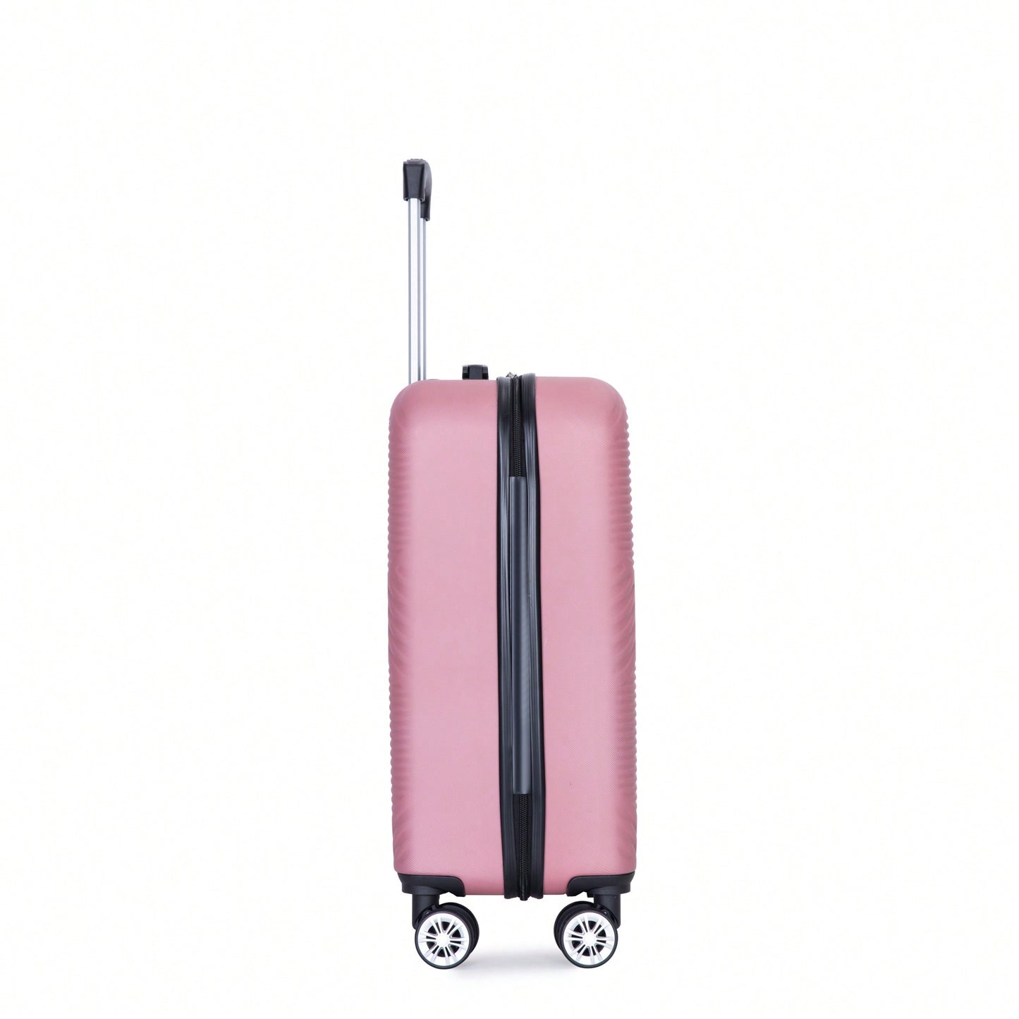 4-Piece Lightweight ABS Luggage Set With Makeup Case And 360° Spinner Wheels