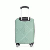 4-Piece Lightweight ABS Luggage Set With Makeup Case And 360° Spinner Wheels