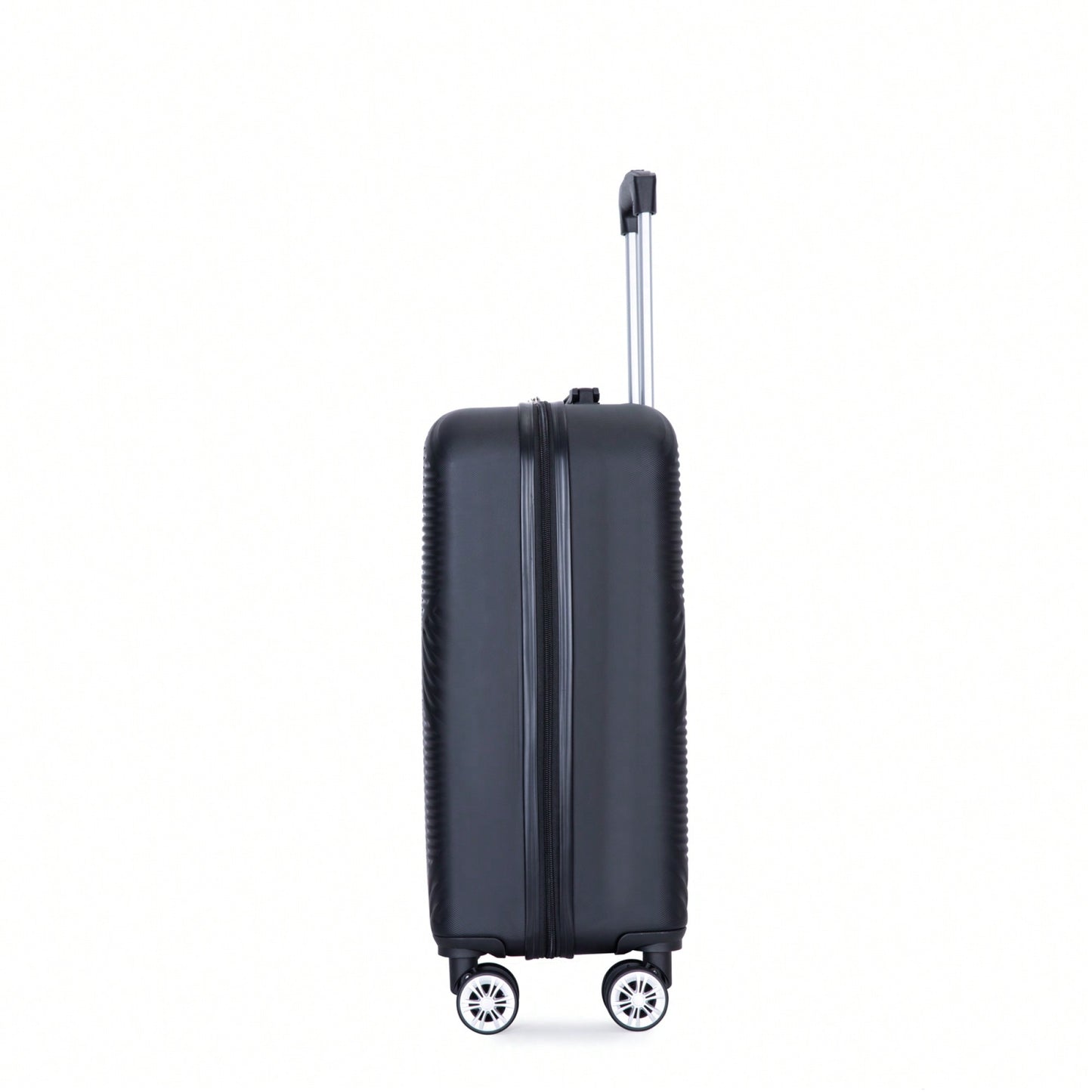 4-Piece Lightweight ABS Luggage Set With Makeup Case And 360° Spinner Wheels