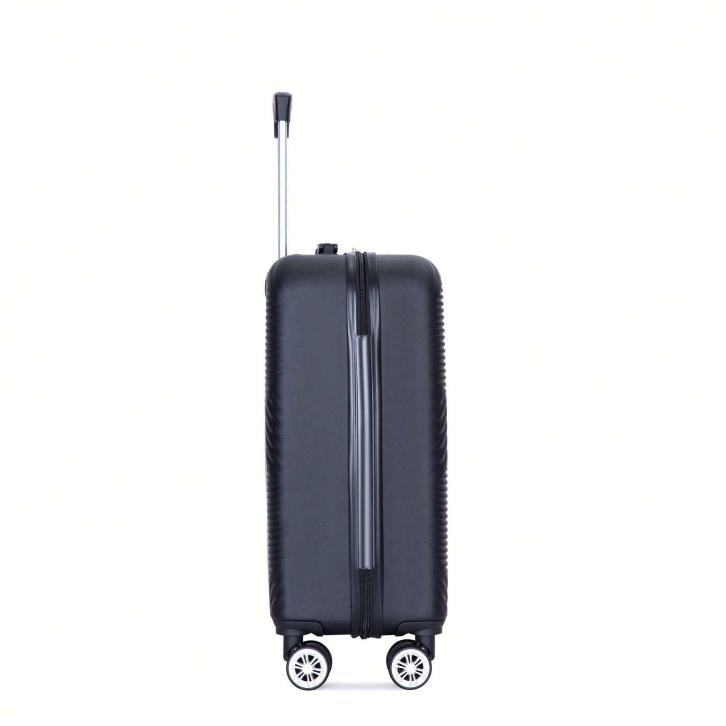 4-Piece Lightweight ABS Luggage Set With Makeup Case And 360° Spinner Wheels