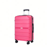 3-Piece Lightweight Hardshell Luggage Set With TSA Lock