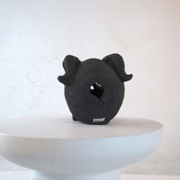 Fireproof Imitation Skull Gas Log For Natural Gas Or Propane Fireplaces, Fire Pits, Campfires, Halloween Decor, And BBQs