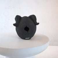 Fireproof Imitation Skull Gas Log For Natural Gas Or Propane Fireplaces, Fire Pits, Campfires, Halloween Decor, And BBQs