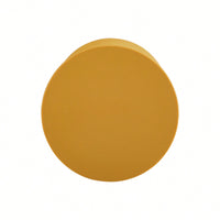 Chic Mustard Yellow Plastic Stool - Stylish Contemporary Side Table For Modern Homes