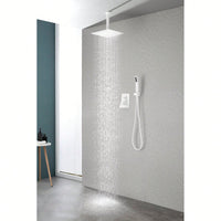 Premium Large Rainfall Shower Head In 304 Stainless Steel - Ideal Bathroom Upgrade