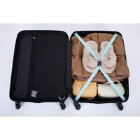 Lightweight 3-Piece ABS Luggage Set With Spinner Wheels, TSA Lock, And Dual Hooks - Green (20, 24", 28")"