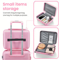 Versatile 4-Piece Lightweight Expandable Luggage Set (14/20/24/28) - Durable Travel Suitcases For Every Journey