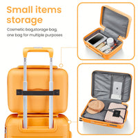 4-Piece Lightweight & Durable Expandable Luggage Set (14"/20"/24"/28") - Perfect For Travel And Adventure