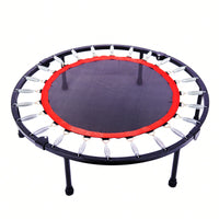 40 Inch Mini Exercise Trampoline For Adults Or Kids - Indoor Fitness Rebounder Trampoline With Safety Pad | Max