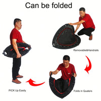 40 Inch Mini Exercise Trampoline For Adults Or Kids - Indoor Fitness Rebounder Trampoline With Safety Pad | Max