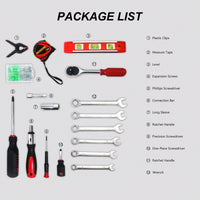 Comprehensive 238-Piece Hand Tool Set With Sturdy Tool Box For Home And Workshop Use