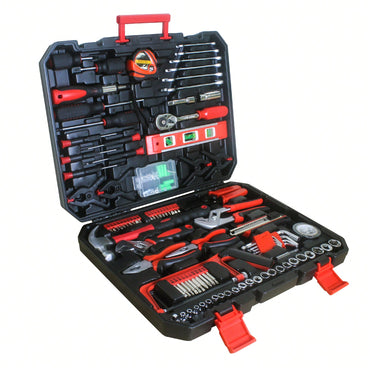 Comprehensive 238-Piece Hand Tool Set With Sturdy Tool Box For Home And Workshop Use