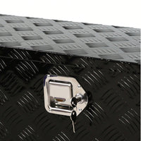 Heavy-Duty 39 Inch Aluminum Truck Tool Box with Gas Strut Locking System for Trailers and Pickups