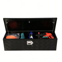 Heavy-Duty 39 Inch Aluminum Truck Tool Box with Gas Strut Locking System for Trailers and Pickups