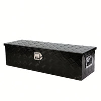 Heavy-Duty 39 Inch Aluminum Truck Tool Box with Gas Strut Locking System for Trailers and Pickups