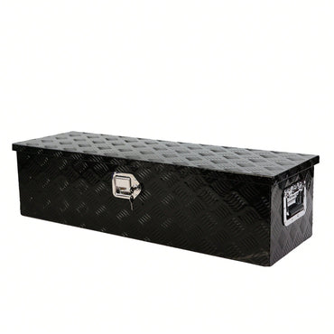 Heavy-Duty 39 Inch Aluminum Truck Tool Box with Gas Strut Locking System for Trailers and Pickups