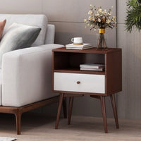 Elegant Modern Side Table For Living Room Or Bedroom - Stylish Accent Furniture Piece