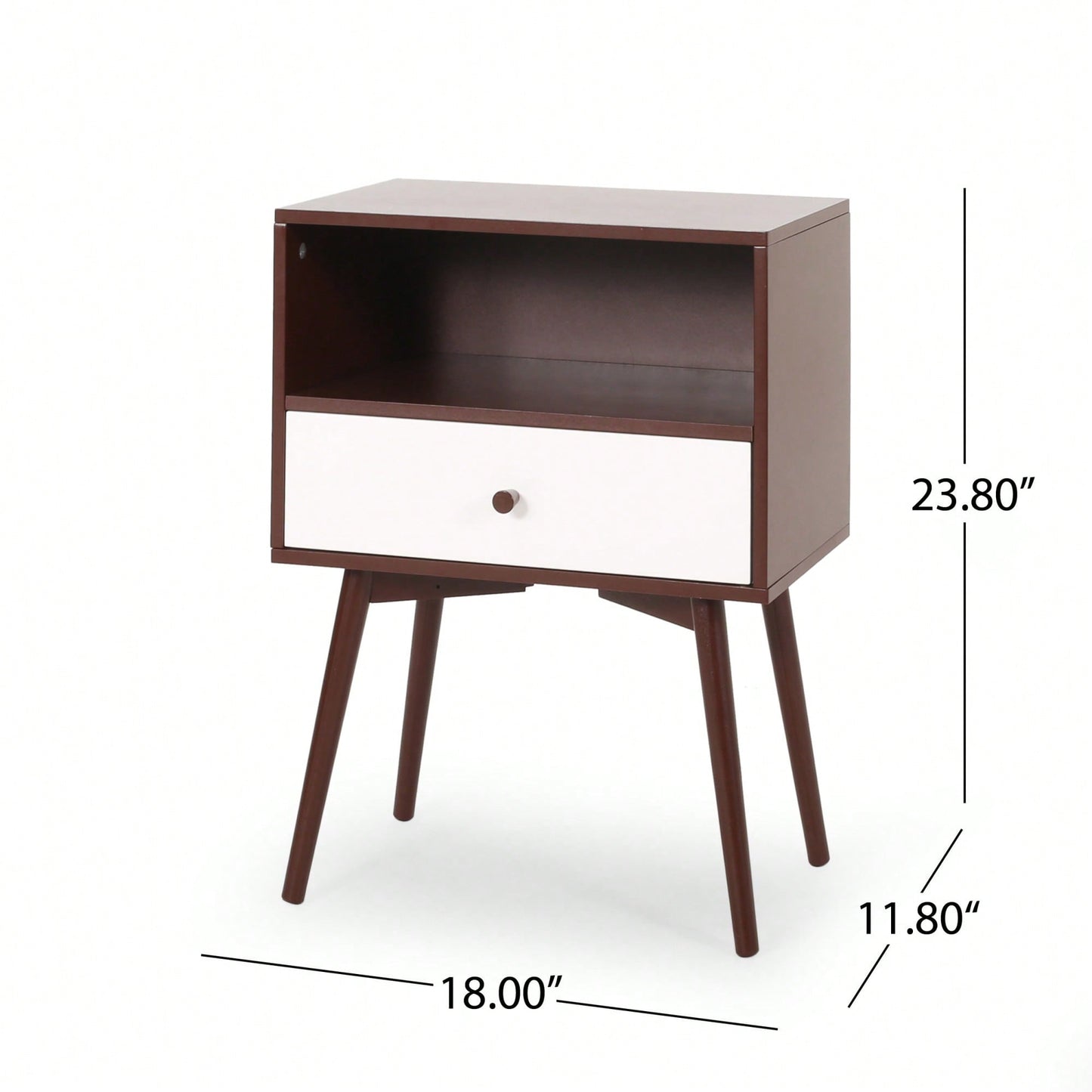 Elegant Modern Side Table For Living Room Or Bedroom - Stylish Accent Furniture Piece