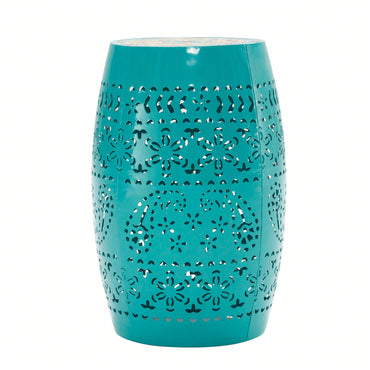 Stylish 12-Inch Teal Side Table For Modern Homes