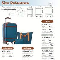 Stylish 20-Inch Hardshell Carry-On Luggage Set With Double Spinner Wheels And TSA Lock - Vintage White Travel Bag