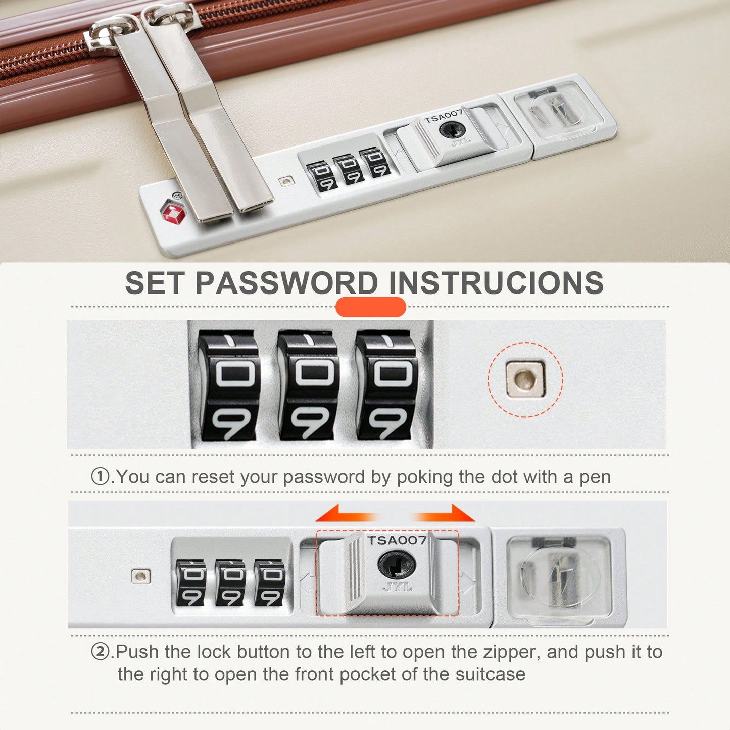 Light Blue 3-Piece Luggage Set with USB Port Airline Approved Carry-On Spinner Wheels 20 24 28 Inch Hard Shell