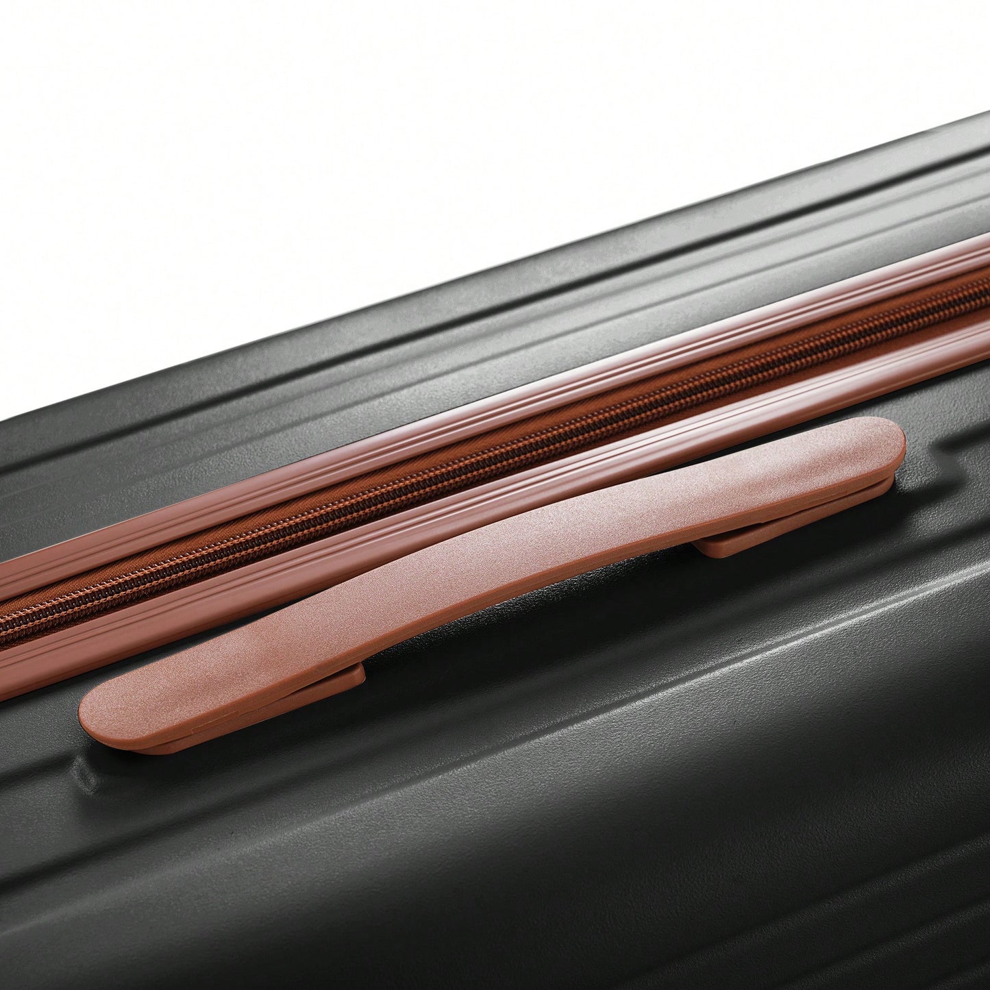 Light Blue 3-Piece Luggage Set with USB Port Airline Approved Carry-On Spinner Wheels 20 24 28 Inch Hard Shell