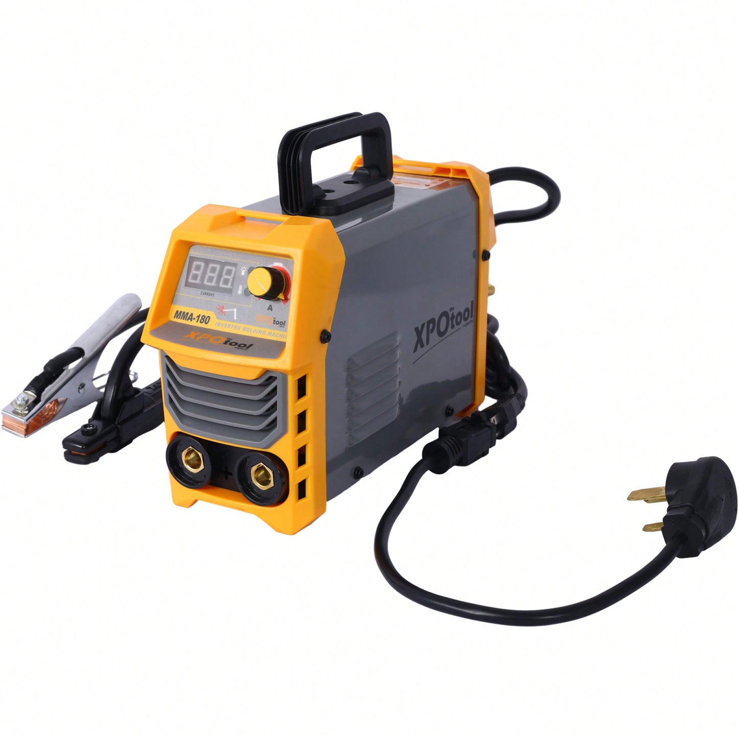 180A Dual Voltage MMA Welder - IGBT Inverter With LCD Display, Hot Start, And Accessories For Stick ARC Welding