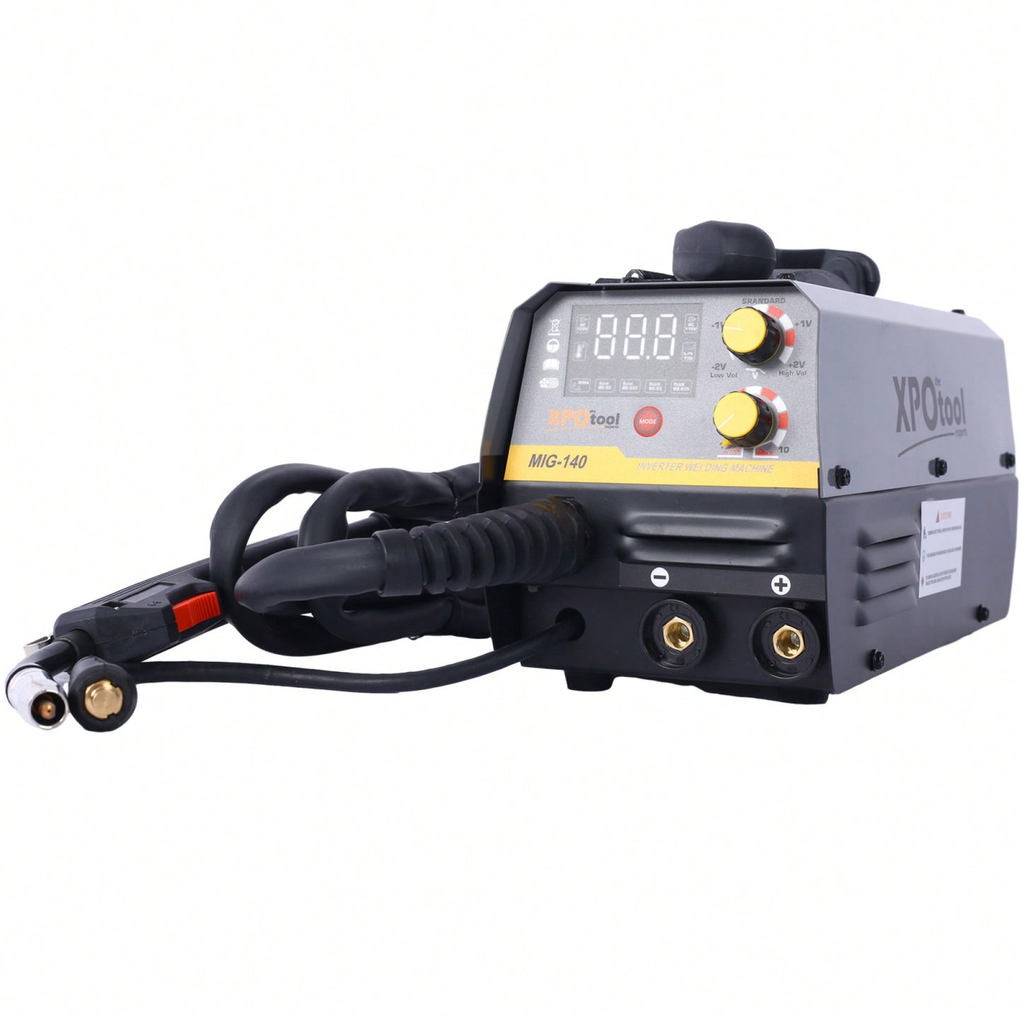 Versatile 4-In-1 MIG Welder - Dual Voltage Gas/Gasless Welding Machine For MIG, TIG & Stick ARC Applications