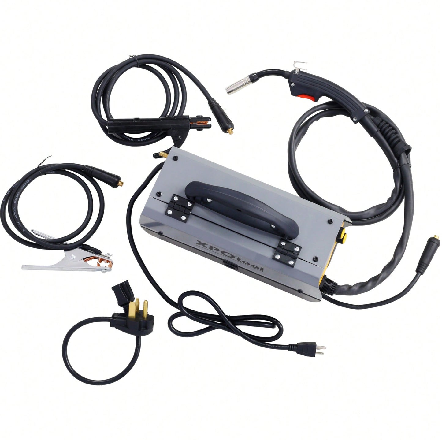 Versatile 4-In-1 MIG Welder - Dual Voltage Gas/Gasless Welding Machine For MIG, TIG & Stick ARC Applications