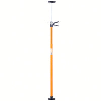 Adjustable Support Poles 4-Pack Steel Rods for Drywall Cabinet and Cargo Installation Extends 45 to 114 Inches with Carry Bag