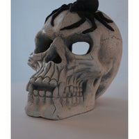 Spooky Demon Skull Decoration For Outdoor Fireplaces And Fire Pits - Perfect For Halloween Ambiance