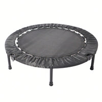 40-Inch Compact Exercise Trampoline For Adults And Kids - Improve Balance, Coordination, And Fitness Fun