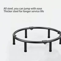 40-Inch Compact Exercise Trampoline For Adults And Kids - Improve Balance, Coordination, And Fitness Fun